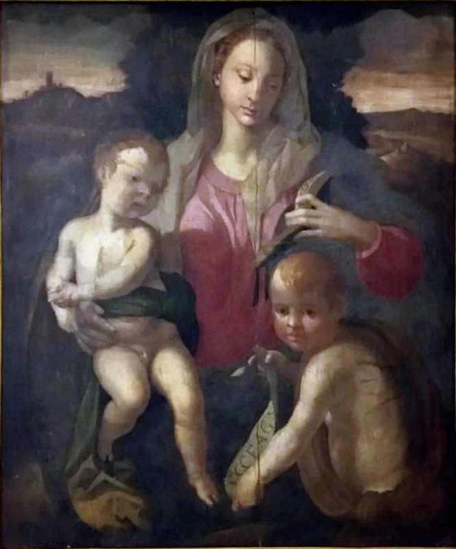 Madonna col bambino e san giovannino